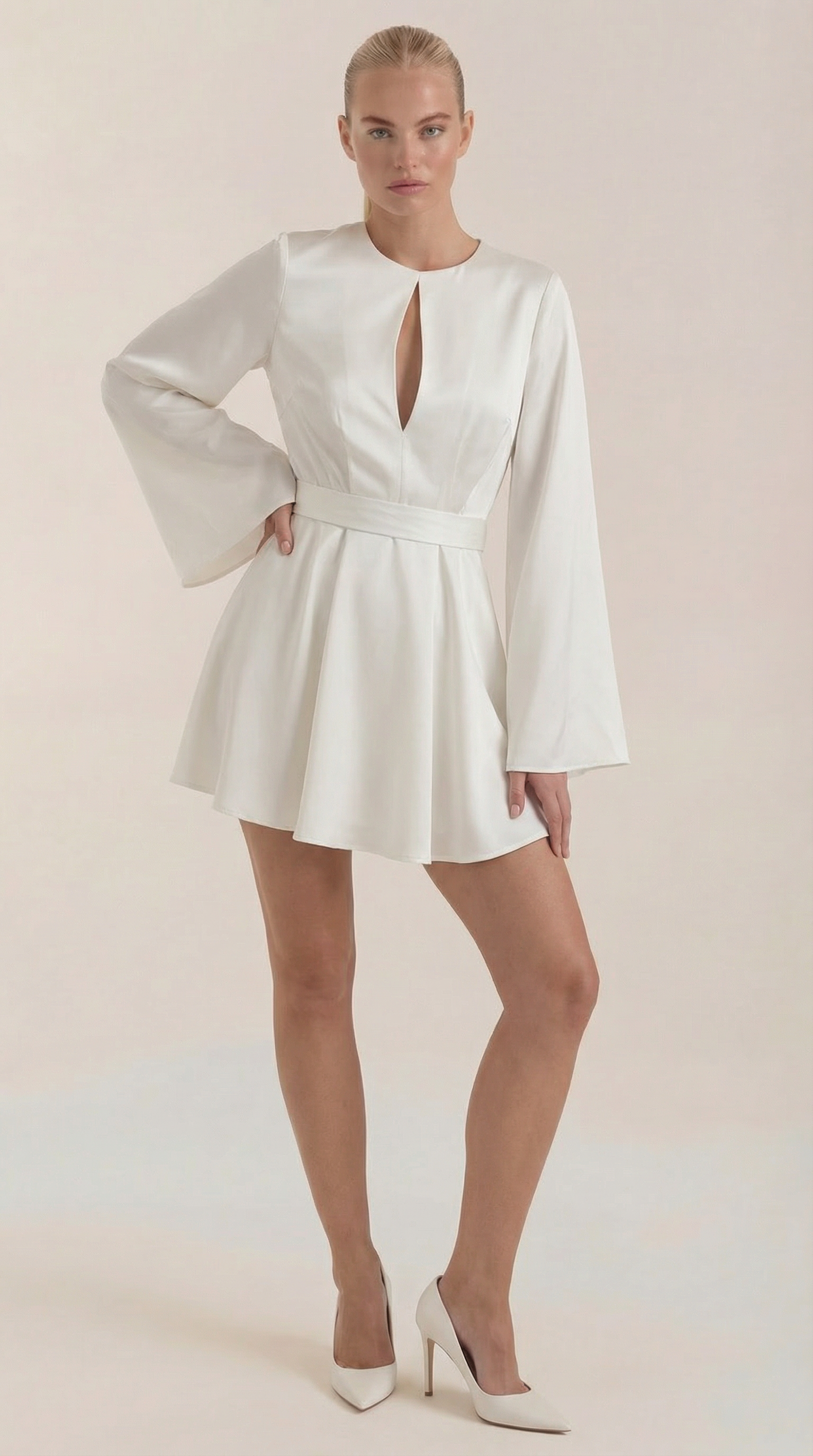 Serena Flowy Mini Dress