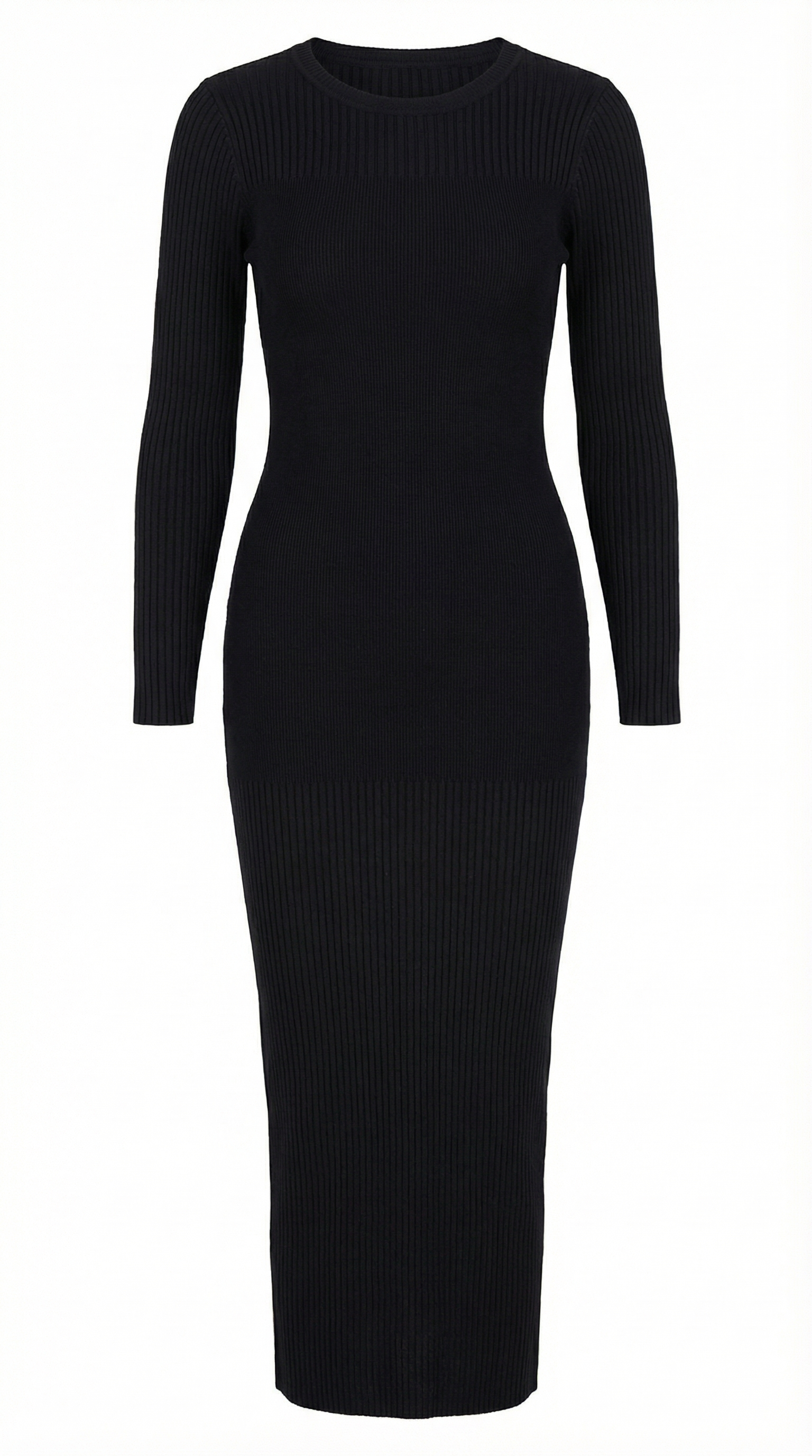 Sheila Ribbed Bodycon Midi Dress