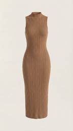 Sonia Mock Neck Bodycon Dress