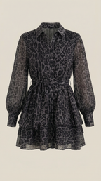 Stella Leopard Print Mini Dress