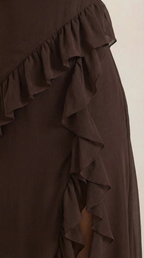 Susan Ruffled Maxi Dress