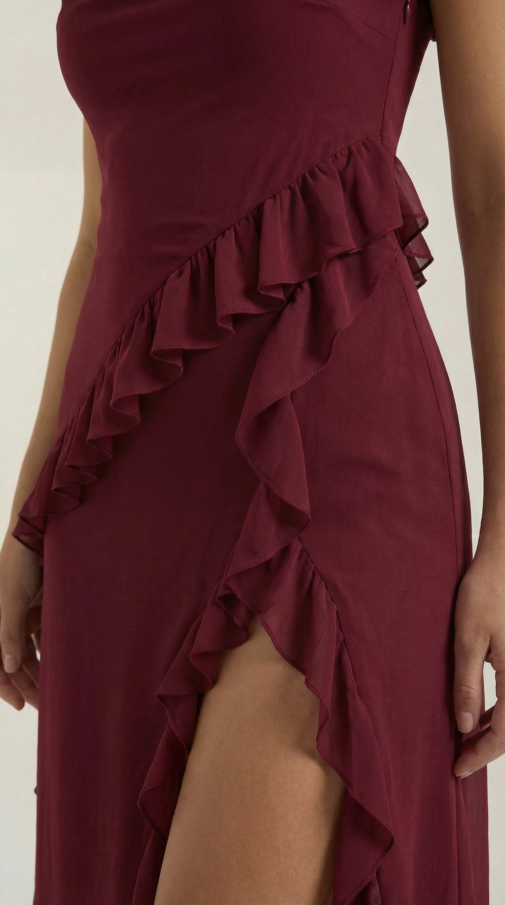 Susan Ruffled Maxi Dress