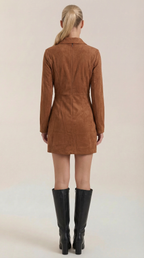 Tamara Zip Front Mini Dress