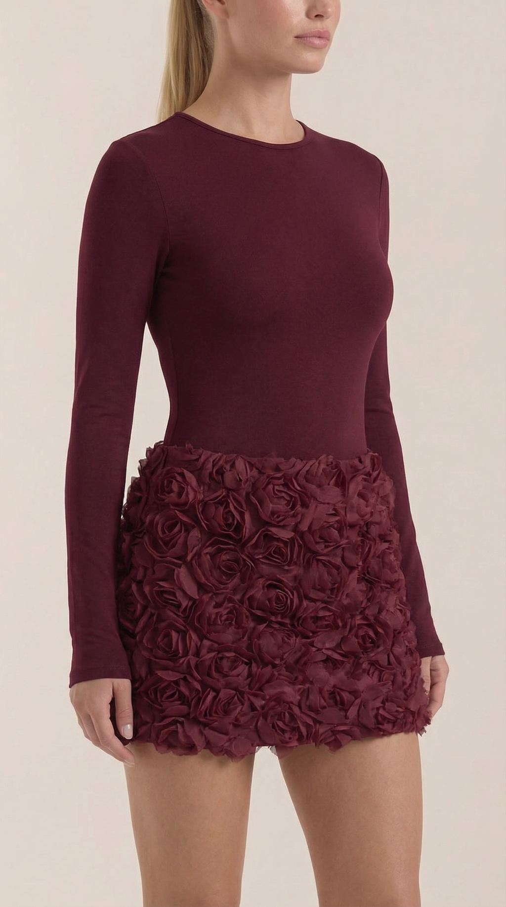 Tonya Rose Texture Mini Dress