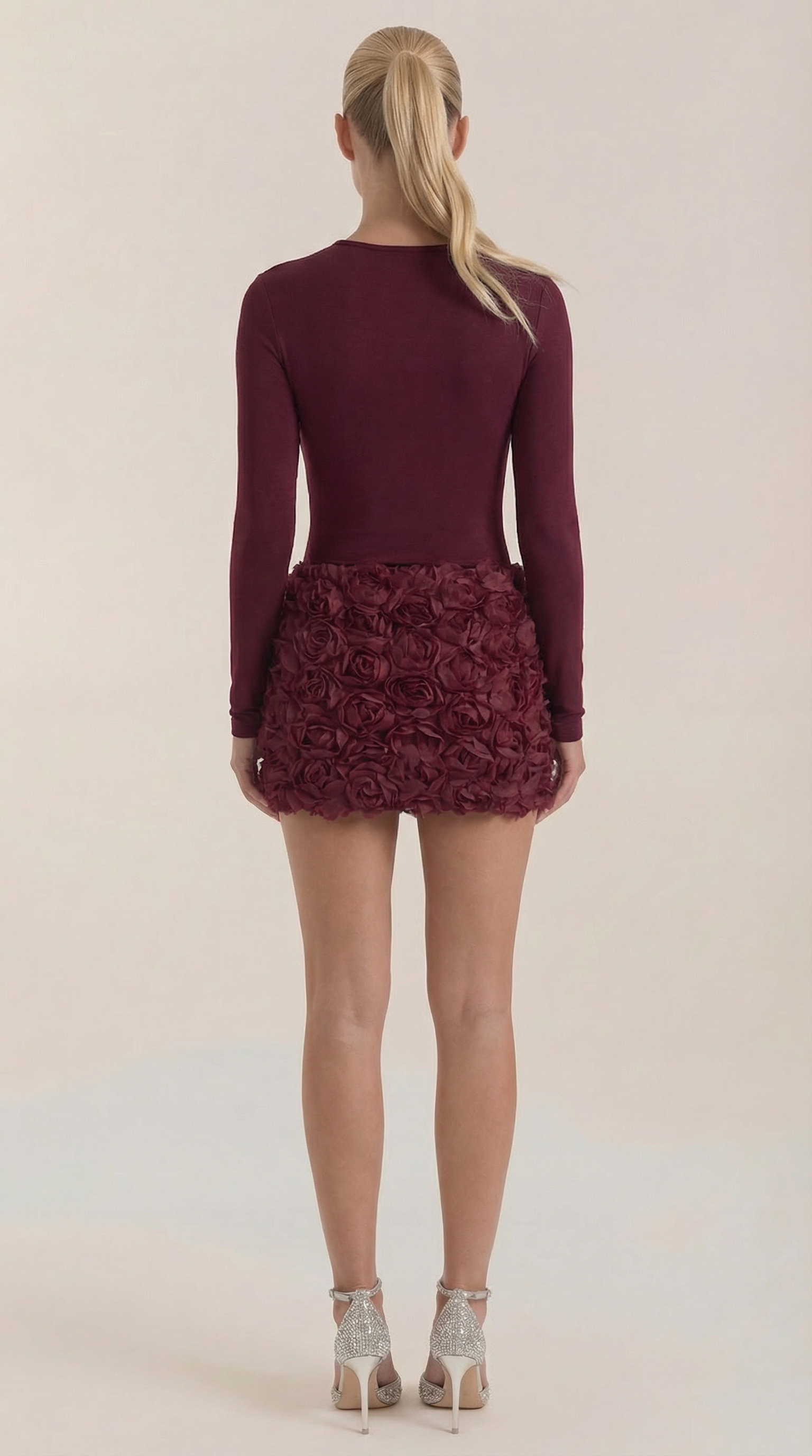 Tonya Rose Texture Mini Dress