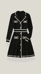 Tracy Contrast Trim Mini Dress