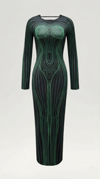 Xiomara Bodycon Maxi Dress