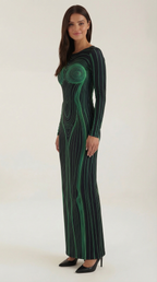 Xiomara Bodycon Maxi Dress