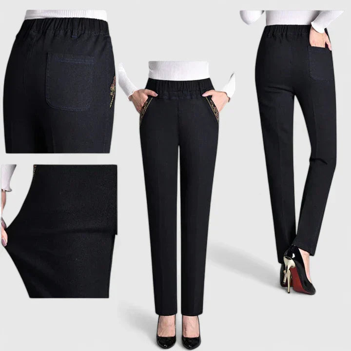 Floralyssa | Chic Fabric Pants for Every Occasion