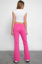 Jiya Plush Fleece Flare Sweat Pants