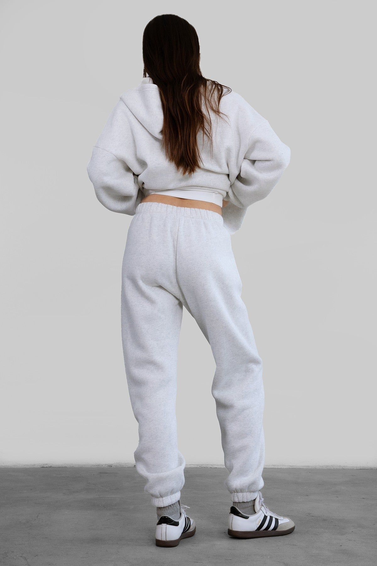 DOVE Plush Fleece High Waist Sweatpants