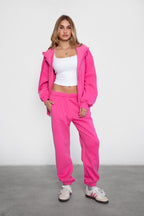 DOVE Plush Fleece High Waist Sweatpants