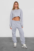 DOVE Plush Fleece High Waist Sweatpants
