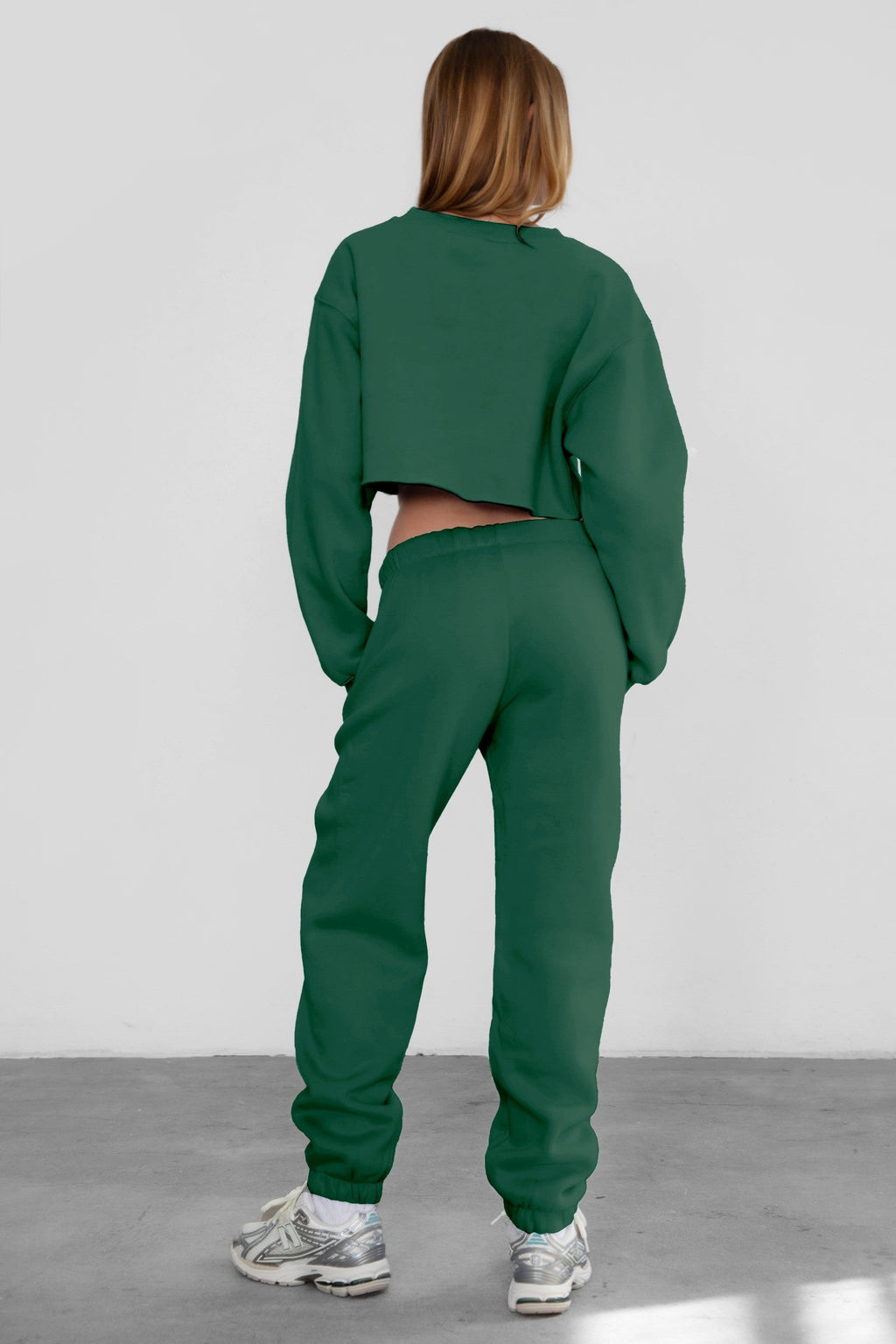 DOVE Plush Fleece High Waist Sweatpants
