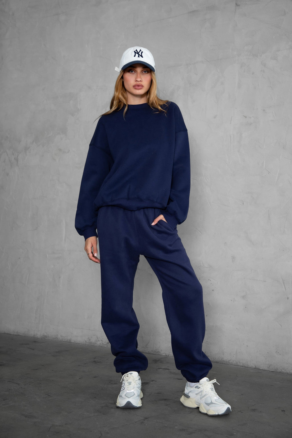DOVE Plush Fleece High Waist Sweatpants
