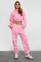 DOVE Plush Fleece High Waist Sweatpants