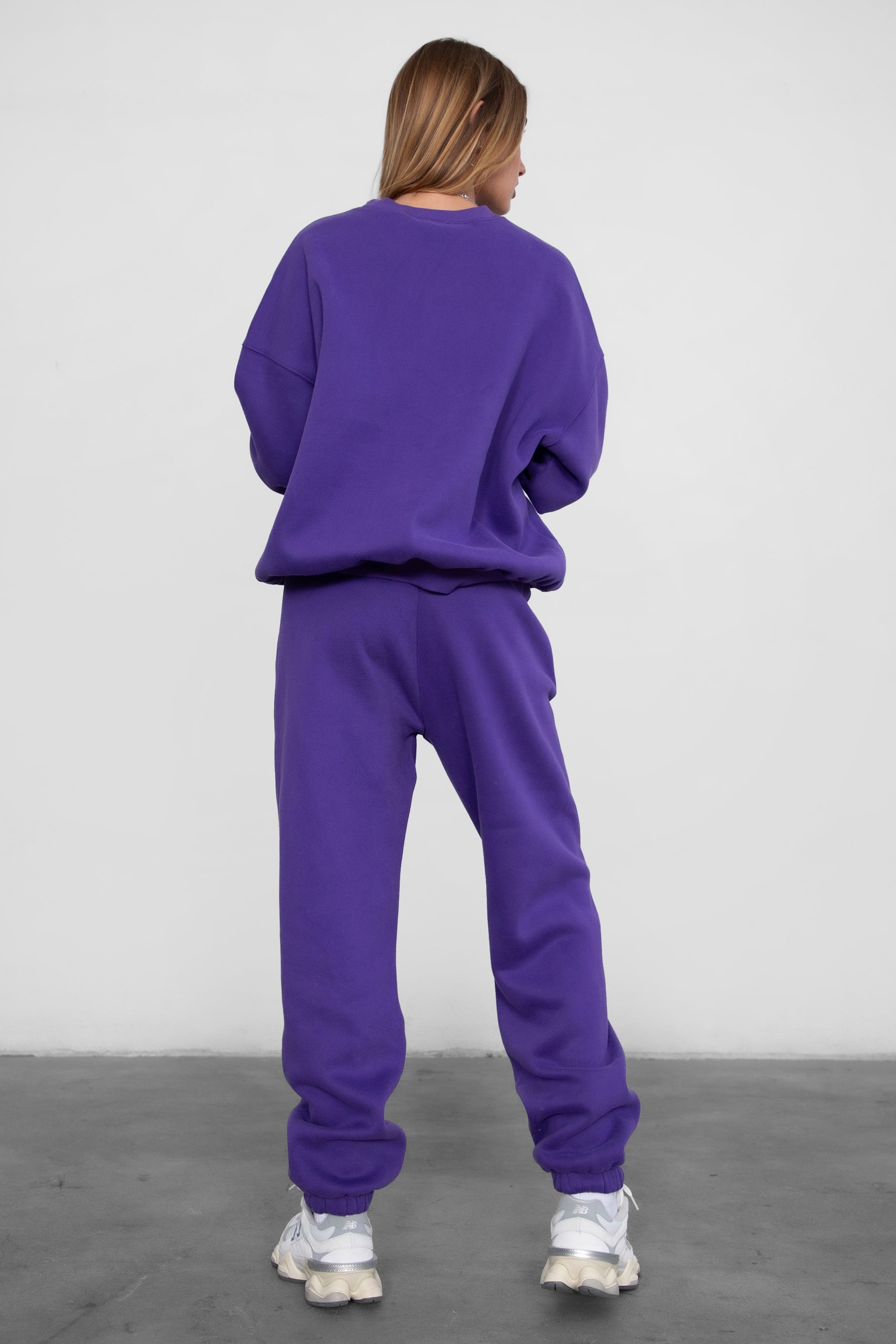 DOVE Plush Fleece High Waist Sweatpants