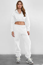 DOVE Plush Fleece High Waist Sweatpants